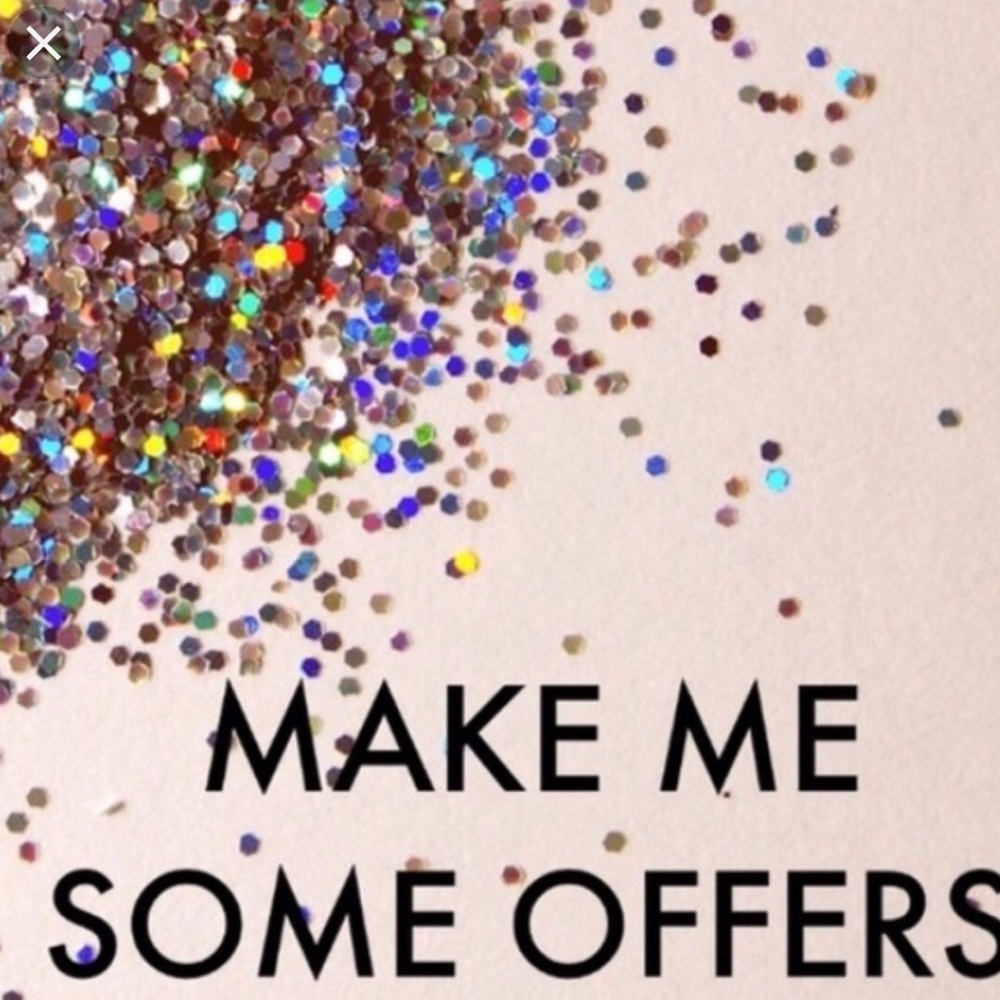 Reasonable offers welcome!!